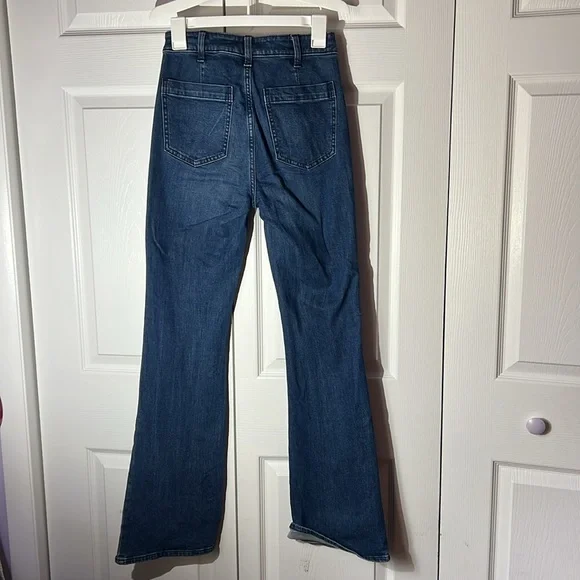 Woman flare jeans size 0/25r - Picture 3 of 3
